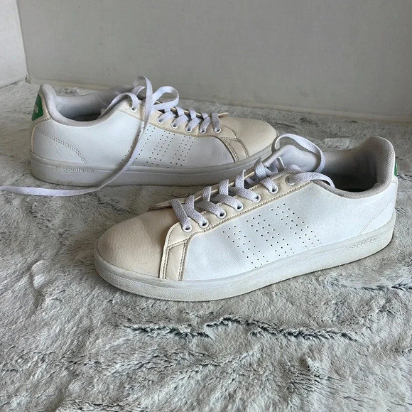 Adidas Cloud Foam classic casual 2 Colors leather sneakersMen  size 9 shoes - Picture 1 of 10